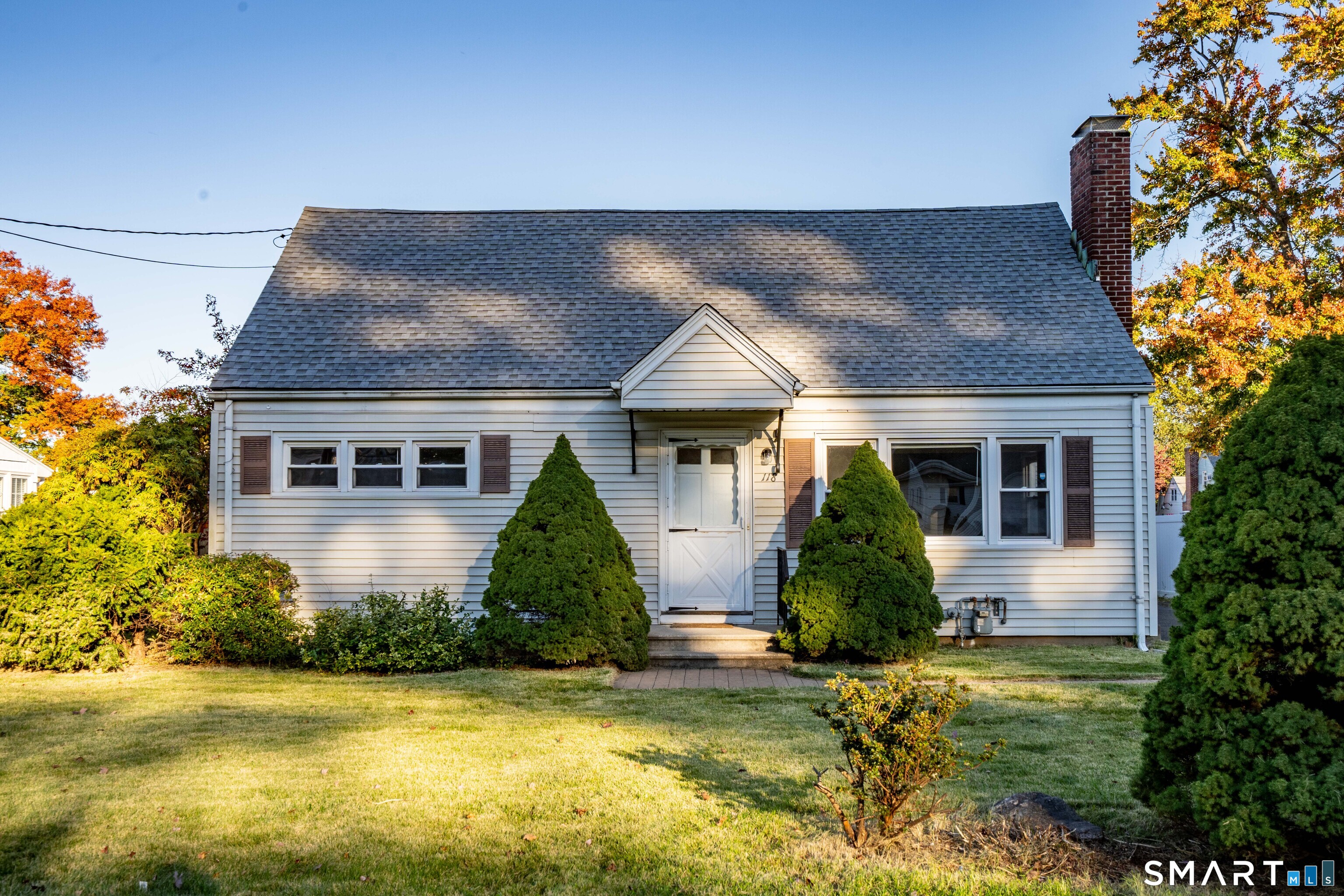 Great value means a great opportunity for the lucky new owner. Check out this 1632 square foot 4 bedroom Cape Cod style house on a quite West Hartford Street. The spacious first floor includes a bright and sunny living room with fireplace that open to the dining room. Each of these rooms have hardwood floors. The kitchen has stainless appliances, a luxury vinyl floor and leads directly to the fantastic family room also with luxury vinyl flooring and wood paneled walls. The family overlooks the level back yard and has direct access to the yard and the one car garage. There are two bedrooms on this level, each with hardwood floors along with the homes full bathroom. Upstairs are two additional fully dormered spacious bedrooms each with hardwood flooring. Do not miss the small bonus room which can be used as a private home office, a large closet and certainly has the opportunity to be a future full bathroom. Other great features include a newer roof, central air, gas heat and hot water and more. This home has easy access to so much that West Hartford has to offer, it close to the elementary school, the highway, shopping and other connivences. Check out 118 Randal Ave today before it is gone!