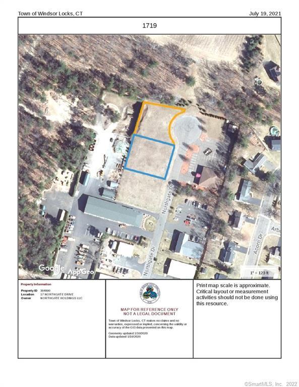 Unique opportunity to buy two lots combined at the end of Northgate drive. #17 and #19 Northgate Dr. are being offered as a package deal. (#15 is also separately available MLS#170421314). Combined lots equal .82 acres and has 272ft of frontage along the end of the Cul-de-Sac. All public utilities are available including water, gas, power, and sewer. Endless possibilities within the I-2 Zone at this location.  Parcel Id's #17 - 00304800         #19 - 00305000
