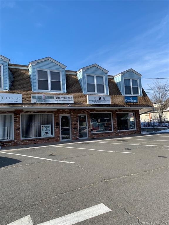 First Floor Retail/Office/Commercial Spaces with great visibility on high traffic Rt. 10 (South Main Street).  Space is 900 SF listed at $1300/Mo. plus Utilities. One 2nd floor space available: Suite F, 200 SF +/- at $300/Mo. plus Utilities. Second floor has direct access at left rear of building and first floor access at front of building.