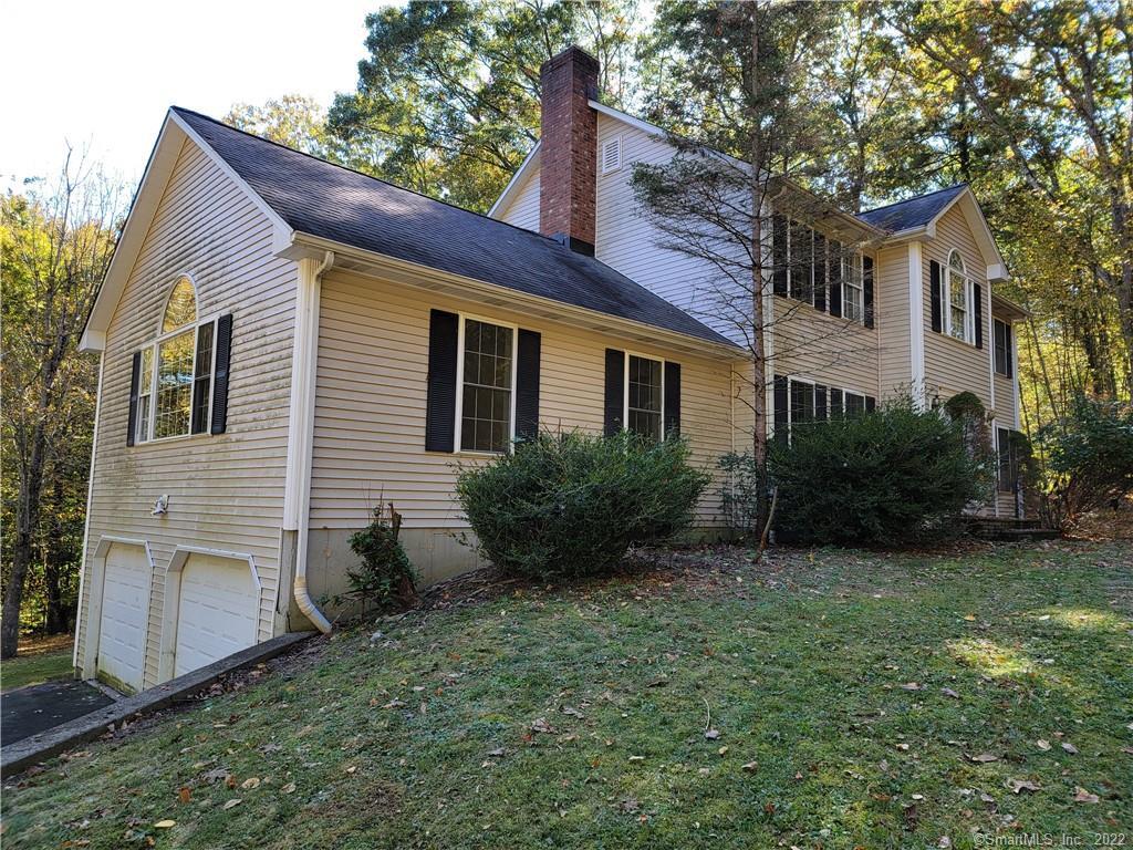 Rare find. 3 acres, 10 Rooms 2 car garage. Colonial with Formal Living room and Dining room, eat in kitchen with large windowed breakfast nook, huge bonus room with vaulted ceilings and fireplace. Main bedroom with walk-in closet and full bath. 3 more bedrooms all located in a private serene setting. Perfectly located for easy access to Parks, Museums, Shopping, and near Good Hill Farm Airport for the occasional or regular elite aeronautical commuter. Don't let this one get away. Will require some personal touches but will qualify for conventional financing.