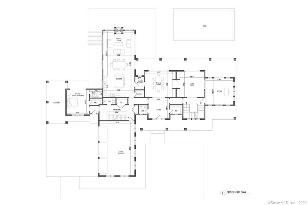 Stunning proposed new transitional home sited on 2.57 private acres in top prime west side location close to town and Irwin Park. This exquisite home will be stylishly designed with high end finishes and gracious open living spacious. Additional 2000+sqft can be finished in lower level. Plans and specifications can be customized to your specific needs. Pool site available.