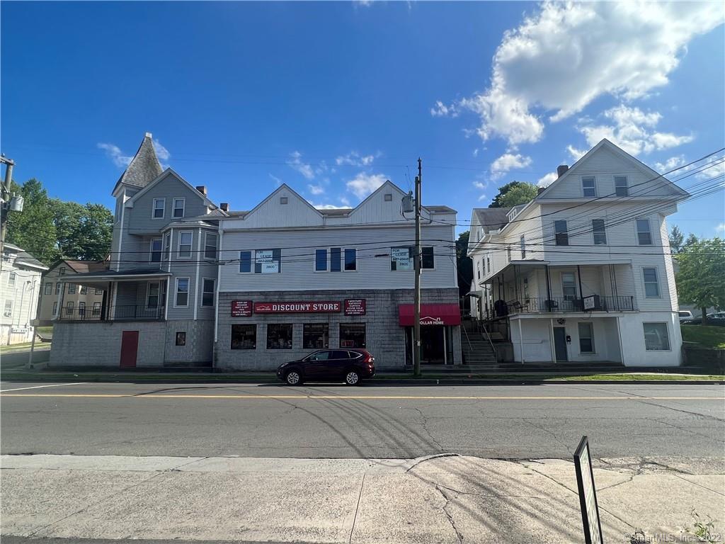 This Mixed-use investment property is located on a busy State road/Municipal street, corner lot, 4-way intersection with a traffic light. Central to Hartford & New Haven, easy access to all major interstate highways. Private paved parking lot that accommodates approx. 25-30 parking spaces, incredible footage, all units have separate electric meters & boilers. All units including the building is very well maintained and is turn key. Please, 24 hour notice. All parties to conduct their own due diligence and verify all information.