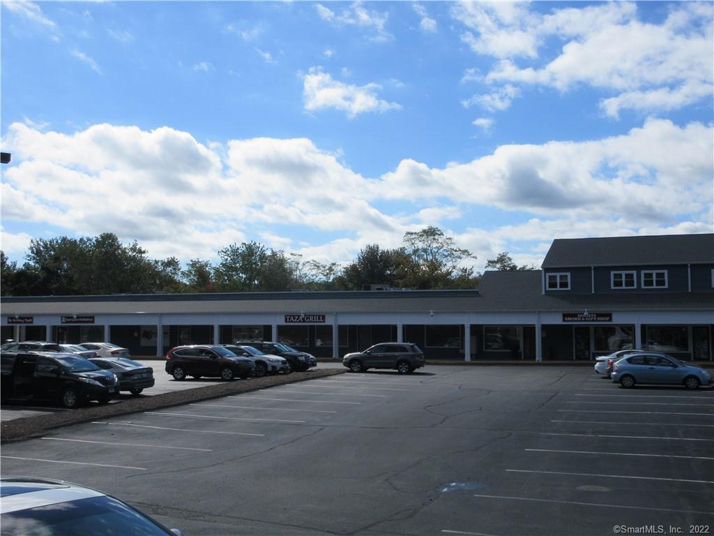 1, 800 square foot unit in Midway Mall. Updated 34, 480 square foot strip shopping center. Plenty of parking. Excellent visibility from road and centrally located to East Lyme and Niantic business districts.