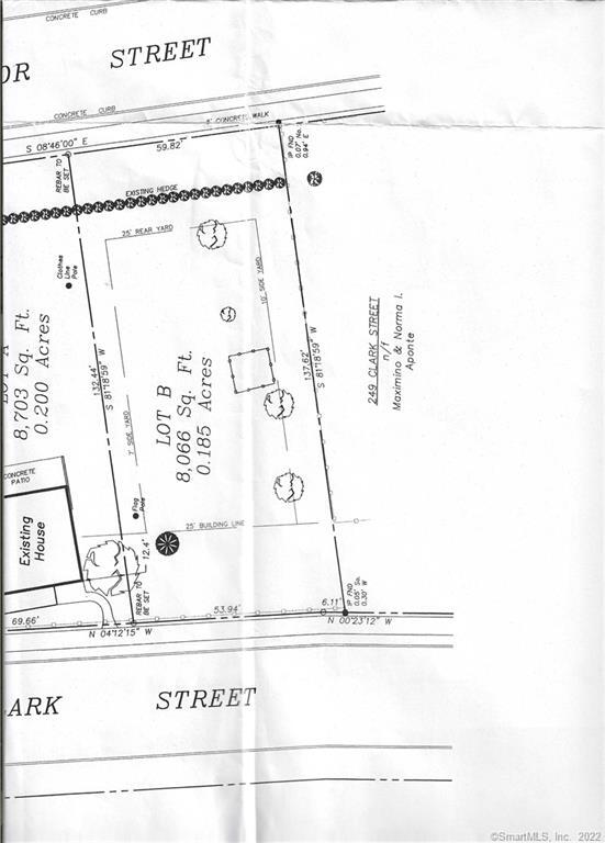 Getting ready for spring construction! Approved for one or two family home. This lot fronts on Lawlor St and Clark St and is 8066 square feet. Enter lot from Green Gate on Clark Street. Lot is to the right of 259 Clark Street.