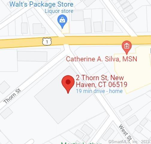 Available Immediately for Short Term Lease (1-2 Years). 39, 000+/- Light Industrial Building located off Ella Grasso Blvd aka 2 Thorn Street New Haven, CT. . Sitting on 2.22 Acres, this property has a large fenced yard, 4 drive-in doors and multiple Loading Docks. Building has 12'  20' Ceilings. Easily accessed from Exit 44 off I-95 and I-91. Large outside storage area. Tenant should verify square footage. Available immediately. Owner wants it leased quickly.