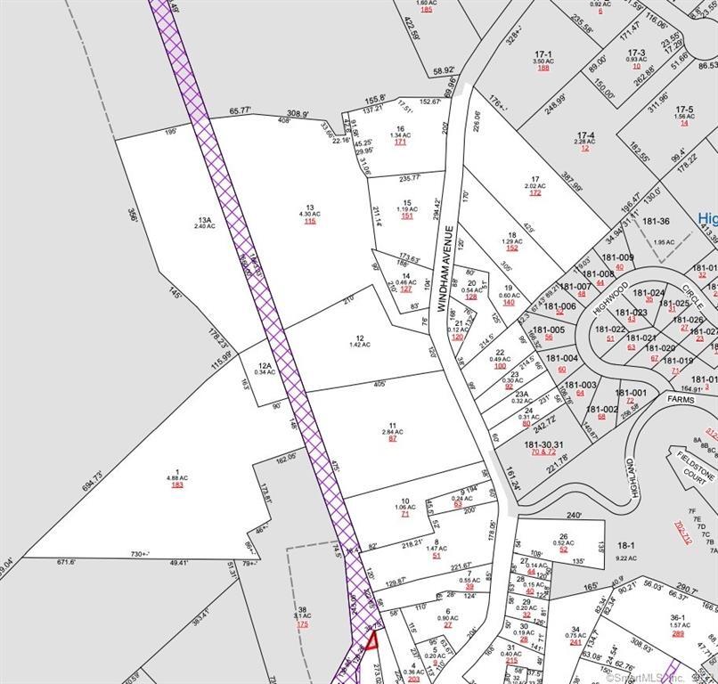 4 parcels being sold together offering several building options on this level land bordered by the Air Line Trail. Potential city sewer and water connection available at no cost per the deed. Previous approvals included multiple residential building lots, multi family houses and elderly housing.