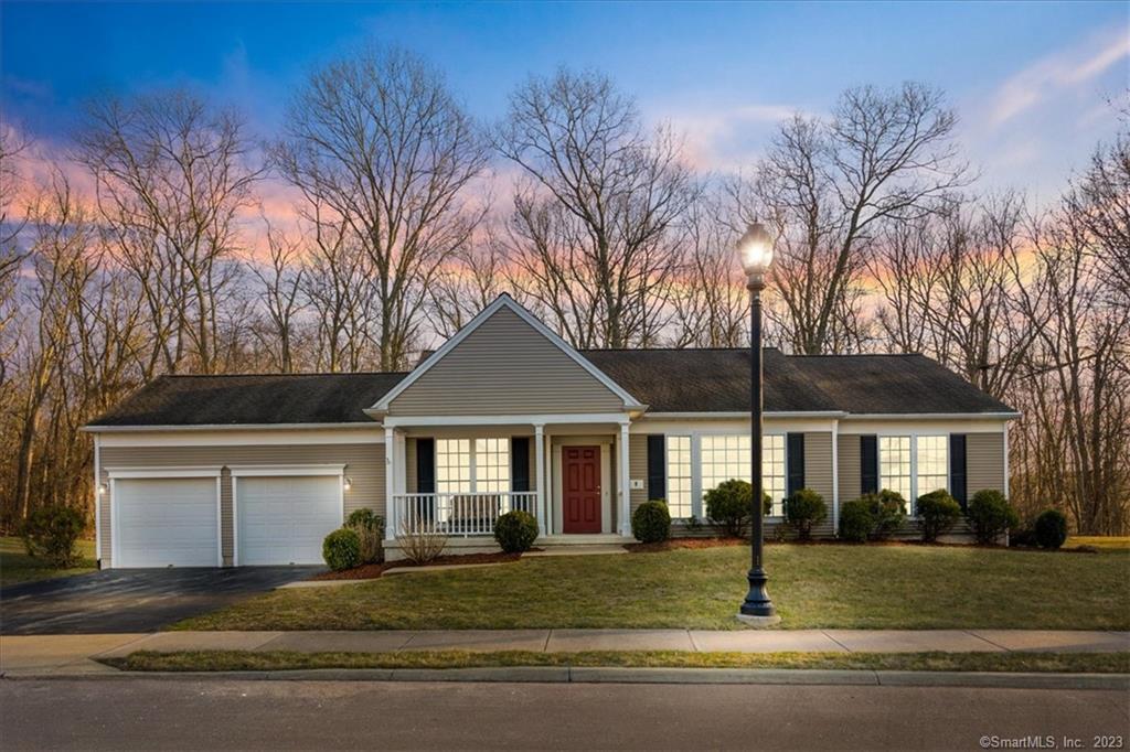 Welcome to 9 Beechwood Drive aka 168 Waterford Parkway Unit B15! This beautiful 55+ community, is where comfort and relaxation are at the forefront. This spacious ranch-style home is highly sought after, and well-maintained, with a community groomed to perfection. This home boasts 2 bedrooms and 2 bathrooms, perfect for setting up a home office. The 2-car garage provides ample storage space, keeping your vehicles and belongings safe and secure. The wide-open basement space offers endless possibilities, allowing you to refinish and add more square footage to your liking. The high vaulted ceilings and fresh paint give the home an airy and welcoming feel. Professionally cleaned and move-in ready, this home is perfect for those looking for a peaceful and low-maintenance lifestyle. Don't miss out on this opportunity to live in one of the most desirable 55+ communities in the area. Come see it for yourself today!