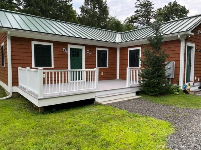 This adorable home was built in 2017 and it has very efficient heating and air conditioning. There is a split system for heat and air. The landlord maintains the lawn and snow blowing. It includes all high end appliances including washer and dryer. Enjoy the several decks overlooking the beautiful grounds and privacy. The landlord would accept a one year lease but prefers a two year lease. There is a basement with access from the outside but the owner has stored items there. If definitely needed the landlord will vacate the basement. This home is located in Woodbury which Reader's Digest calls the Best Small Town in Ct. Enjoy the parks, hiking trails, tower overlooking the town, concerts in the park, library with art shows and so much more.