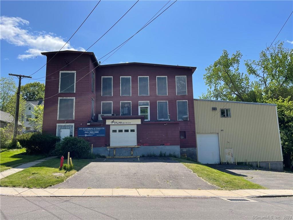 Warehouse opportunity in Vernon! Located on a quiet street, there is over 27, 000 square feet available to make your own. The property features 3 stories, dedicated warehouse and office space, three bathrooms and two loading docks. There is dedicated parking and a newer sprinkler system. The building has gas, public water and public sewer. With easy access to highways to Hartford, Eastern CT, MA and RI, this property offers many opportunities for your business or possible conversion!