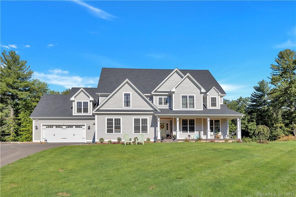 Rare opportunity to rent a single family luxury home in East Granby. Situated at the end of a private cul-de-sac Minutes from Bradley Air port this home was built within the last 2 years. High end finishes throughout. 4 beds, 2.1 baths, open floor plan. This will not last!