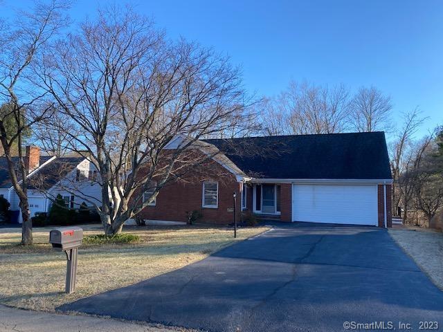 Great opportunity to RENT this expanded brick cape on a quiet cul-de-sac! Large 4 bedroom, 2.5 bathroom built by two very talented masons. The first floor has 2 bedrooms, 1 full bath and 1 half bath, a large kitchen with a generous sized eating area attached, and a large living room with a fireplace. Walk up the stairs to see the second full bathroom, and 2 Large bedrooms, one of which has an extra room that can be utilized as an oversized storage or walk in closet. Downstairs is the partially finished basement/family room, with a SECOND fireplace. There is also tons of storage space, a workshop, and a walk out into the backyard. Recently renovated, newer kitchen counters, updated electrical, newer bathroom vanities and toilets. Slim microwave over stove and new garage door opener. Rent this renovated home in a great town. Great location for commuting, shopping and restaurants.  First, Last and One Month Security due upon lease signing, Pets welcome but additional security required. Thanks for looking.