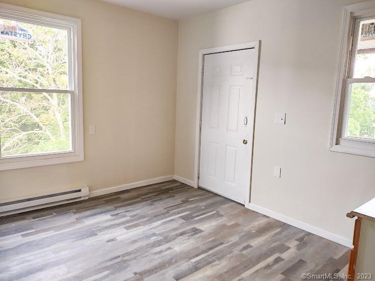 Spacious 3rd Floor 4 BR Apartment. Freshly Painted, Refinished floors. 6 large rooms, can be used as 3 or 4 bedrooms depending on needs. Appliances NOT included. Applicant must have decent credit. 2 Months Security Deposit. Some minor repairs will be completed be prior to occupancy.