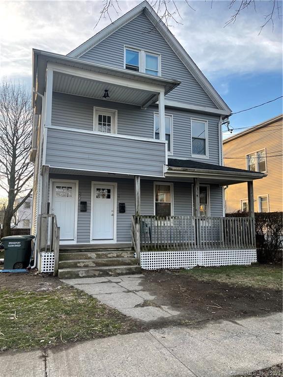 Great Opportunity to own a newly remodeled 3 family home. 1st and 2nd floor completely remodeled, new windows, siding with new appliances. The home is updated with a new modern style. The home is near Stratford town line. It's walking distance to Bridgeport Hospital. MOVE IN READY!!! come and see, it won't last!!