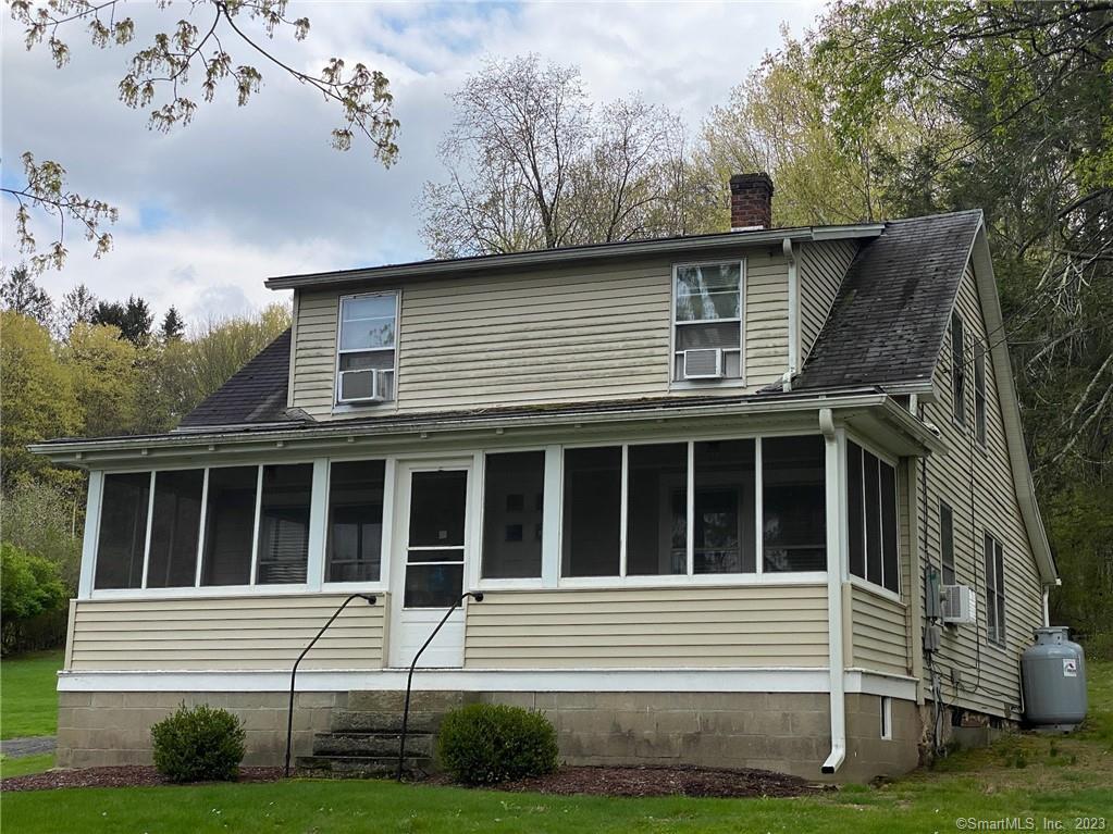 This in town cape is kept really well and shows it! Located within walking distance to the town center and sidewalks to schools, churches, stores, library and so much more. It includes three bedrooms and a nice level lot. Enjoy the enclosed porch and the detached garage.