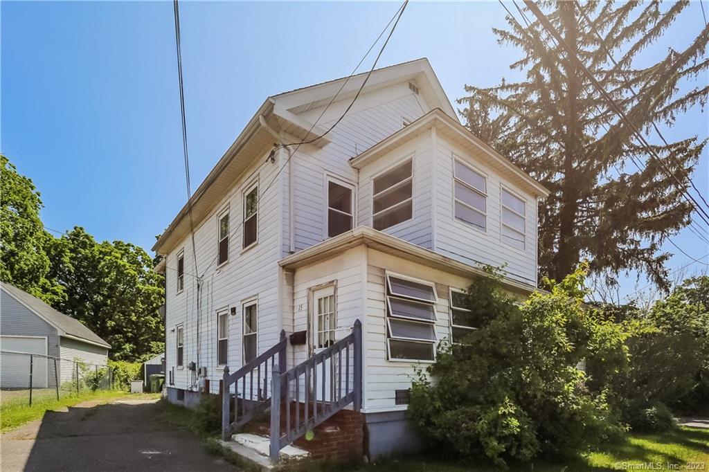 2 Family home now available on quiet Middletown street. Great investment property or perfect home for multi generational living after a little TLC. 2nd floor unit has attic space that the seller is currently using as additional bedrooms. This home is being sold AS IS