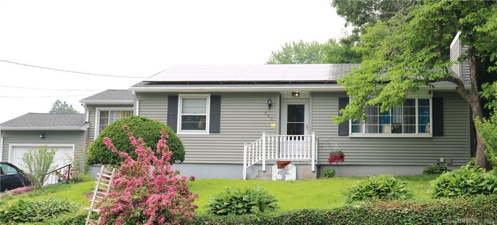 Don't miss out on this amazing opportunity to own this remarkable well maintained Ranch style home, on the out skirts of Waterbury! This lovely home offers 2 bedrooms, 1 full bath with 1, 242 sq. ft. of living space. It boasts upon entry a lovely living room, large eat-in-kitchen, and entrance to dinning area with hardwood floors throughout. This home offers ample storage space with large closets. This home is great for entertaining, with a large fenced in level lot! The basement is in perfect condition to be finished and add value with some additional living space. Schedule a showing today and see for yourself what this home has to offer! This is a motivated seller. This property won't last!!