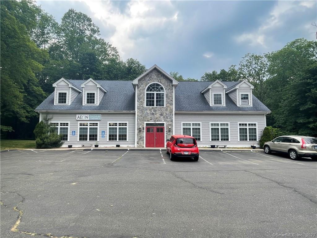 SECOND LEVEL OFFICE, MADE UP OF 2 AREAS INCLUDING WAITING ROOM WITH ENCLOSED CLOSET AND OFFICE. THIS OFFICE IS SOUNDPROOFED FROM ADJACENT OFFICE. LOCATED IN THE GATEWAY TO MONROE!! NOTE 9UNITS IN BLDG. 3-OFFICES NOW AVAILABLE IN MODERN 2 STORY IMPECCABLY MAINTAINED OFFICE BUILDING IN AN ATTRACTIVE NATURAL SETTING, LOCATED ON LOWER RT 111 MINUTES TO RT 25, APPROX 20, 000 VEHICLES PER DAY TRAFFIC COUNT, HOME DEPOT, WALGREENS, CVS, BIG Y, BANKS, POST OFFICE, RESTAURANTS ADJACENT, EASY ENTRY TO BUILDING(NO STEPS), MEDICAL OFFICES AND PROFESSIONAL TENANTS PRESENTLY, GOOD FLEX PROPERTY,  SECOND LEVEL(UNIT C4) 350-SQFT, $650 P/MONTH PLUS LOW UTILITY CHARGE, CENTRAL A/C, 27 LEVEL, PAVED PARKING SPACES IN PRIVATE PARKING LOT