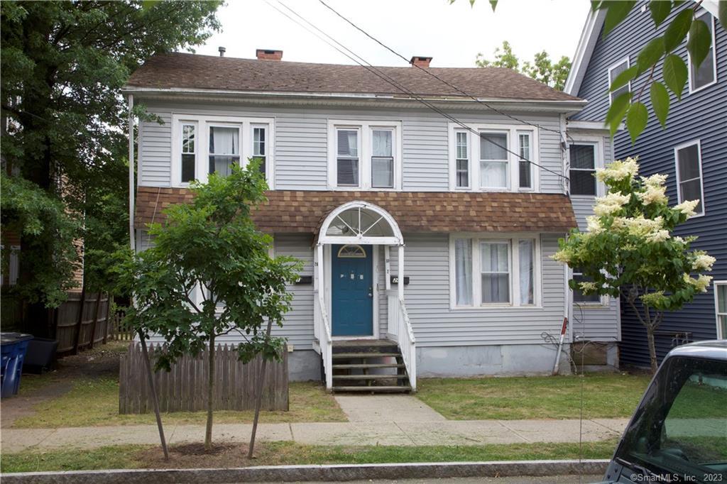 Spacious, sunny 2nd floor apartment, bonus room for office? Dining room? Eat-in kitchen w/washer & dryer, good size bedrooms, freshly painted. On the Yale Shuttle Red line & City bus line, close to Yale Health Plan, the Whale, Pauli Murray College, short distance to lots of activity.