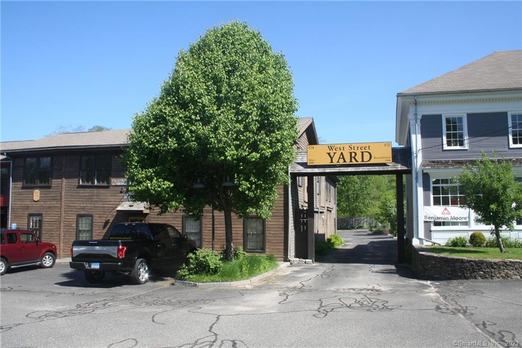 office/condo space with a great old warehouse feel directly on West St. 13, 000 cars per day traffic count. Completely renovated. Beautiful courtyard access.