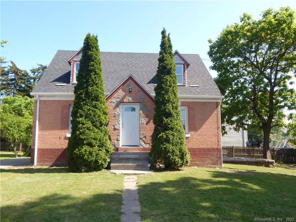 Fully remodeled 2+ Bedroom cape on sunny oversized corner lot. Brick exterior, large living room with refinished hardwood floors and fireplace, large dining room open to kitchen with refinished hardwood floors, updated cabinets, skylight, granite countertop, stainless appliances and all new lighting. First floor has remodeled full bath and sunroom that leads out to large stone patio and huge yard. Second floor has 2 good sized bedrooms, both freshly painted with refinished hardwood floors, and another full bath. This is a very bright sunny home. The basement offers a large ready-to-be-finished room as well as plenty of room for storage on the other side. Lots of updates thru-out including new roof and gutters. Great commuter location, 1 mile to I 95 and 91, .5 mile to train station, 3 mi to beach and 5 miles to downtown New Haven, Yale, Yale NH Hospital. West Haven beaches are ranked among the best beaches around complete with a boardwalk, shopping center, lots of restaurants and summer entertainment.