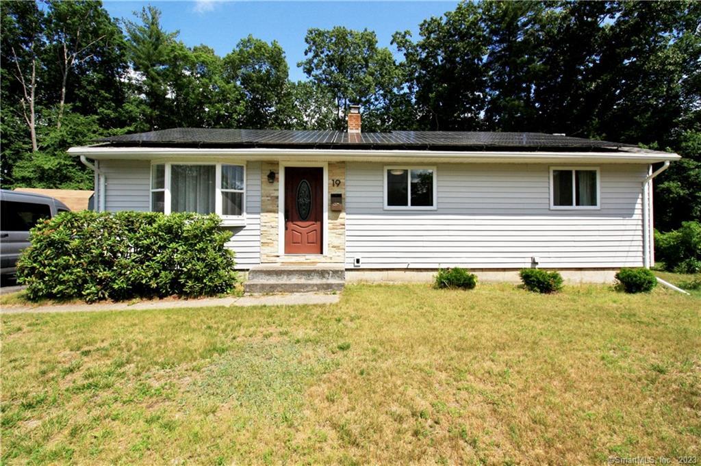 Available for Rent!! Beautifully renovated 3 bedroom, 2 full bath ranch style home with many features located in quiet neighborhood of Enfield close to the Massachusetts line! This home provides an open concept as you enter into the living room and kitchen area. The kitchen includes all brand new stainless steel appliances with an immaculate stone kitchen island and quartz countertops. The main level provides 3 bedrooms, full bathroom with plenty of lighting and brand new heated vinyl flooring panels perfect for the winter months. The lower level of the home provides an extra living room space equipped with a brand new Vozelgang pellet stove, full bathroom with brand new stackable Samsung washer and dryer,  bonus room that can be used as another bedroom or office space, and also features a spacious Sauna Room!!! This home offers other energy saving features such as solar for electric, Aquasure water softener, split AC system and oil heating with a TankBuddy Tankless water heater. The Basement area also provides hatchway access to the spacious backyard that provides a deck perfect for entertaining, large shed for storage and trampoline for the kids! This home won't last!! Tenant is responsible for exterior grounds maintenance.