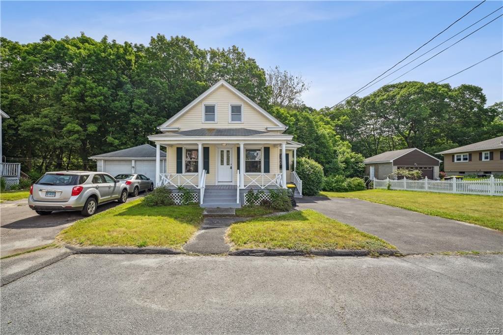 Welcome to 98 Brook St, a newly renovated 1910 cape with an open concept 1st floor. Step inside and you'll find a bright and airy living space with fresh paint and new, low maintenance laminate flooring. The kitchen has been updated with crisp white cabinets, quartz countertops, stainless steel appliances, a tile backsplash and a breakfast bar. The 1st floor also includes a full bathroom and a flexible office or bedroom and a laundry room. On the 2nd floor, you'll find the primary and 3rd bedrooms, both with new baseboards, as well as a full bathroom with new fixtures and lighting. Enjoy the convenience ofbeing in close proximity to local shops & eateries, as well as nearby state parks & easy access to highways for commuting. Relax on the front porch or entertain in the back deck with awning, overlooking a babbling brook. This home offers 1254 sq ft of living space and .22 acres of land. Don't miss your chance to own this one in Ansonia  schedule your showing today!