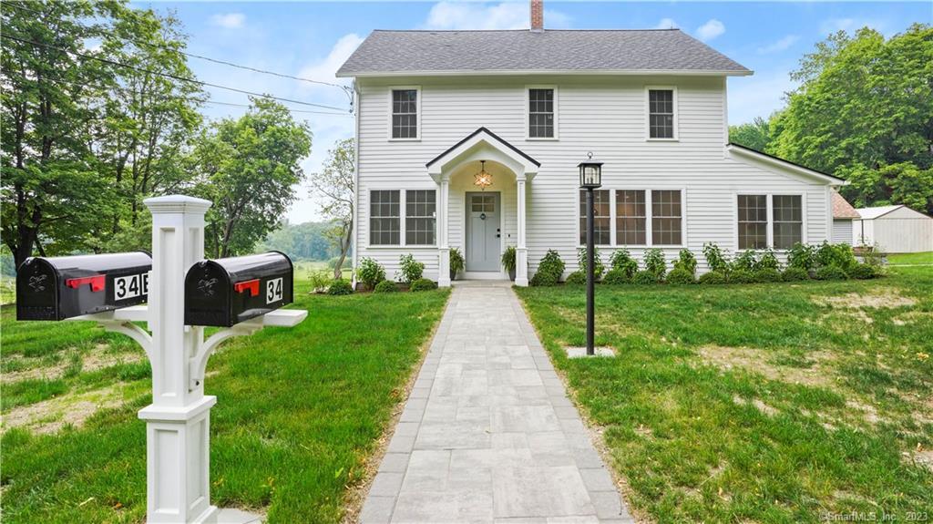 First time offered is this quintessential New England Farmhouse, newly restored to perfection, top to bottom inside and out. Quality construction and finishing details are evident throughout including gorgeous wide board oak flooring on both levels, ship-lap paneling, built-ins and attractive trim package. This, along with three completely renovated bathrooms fitted w/quartz countertops & quality fixtures. The designer kitchen offers custom wood cabinetry, accented by a subway tiled backsplash, Kitchen-Aid, S/S appliances & honed marble countertops included with a generous center island & casual seating accommodation. Additionally, all utility components, (HVAC, plumbing, electric & water systems) have been replaced for energy efficient, clean living. Perfectly sited, (see drone shots in the accompanying photo gallery) in a serene country setting yet close to nearby shopping, restaurants, town parks & commuter access. A short ride to the historic Borough at Newtown Center, makes this south Newtown location ideal. One year lease terms available w/renewal option, two mos. security, credit check & references required w/all offers. One pet will be considered plus additional acreage is available w/fenced riding ring for horse/equestrian management. Agents, please refer to the Agent Only remarks for included property or leasing details. Certainly turn-key & artfully presented, a residence to feel at home in w/immediate occupancy available for summer or weekend enjoyment!!